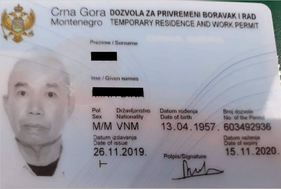 Residence Permit Montenegro