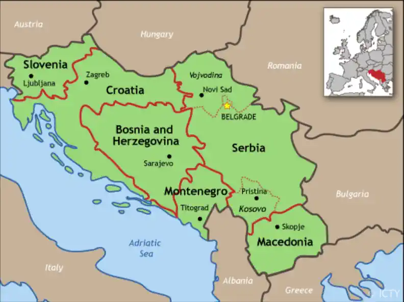 What country is Montenegro part of