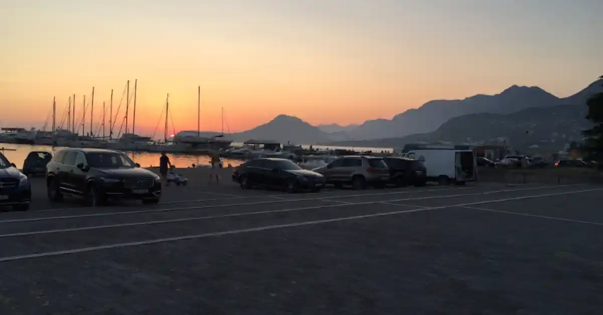 Bar Montenegro Sunset