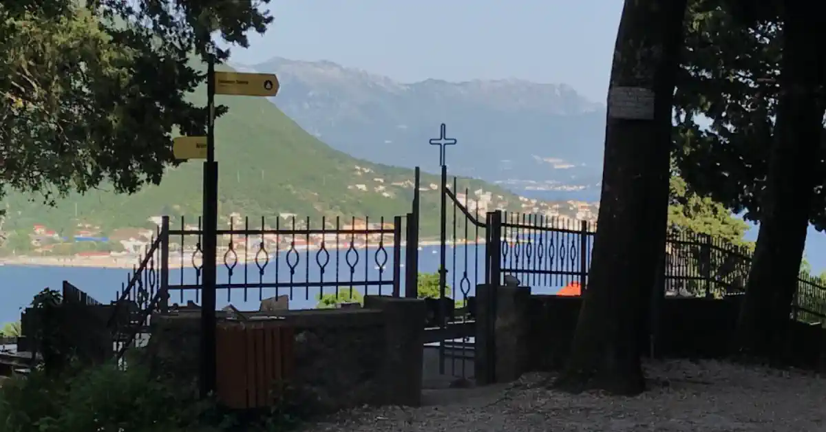 Herceg Novi Savina Monastery view