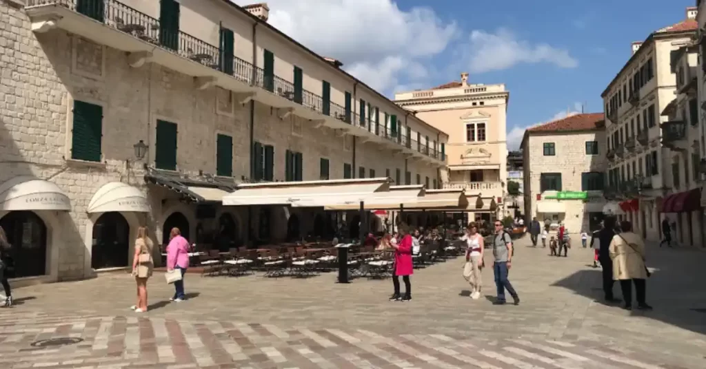 Kotor Montenegro square of arms