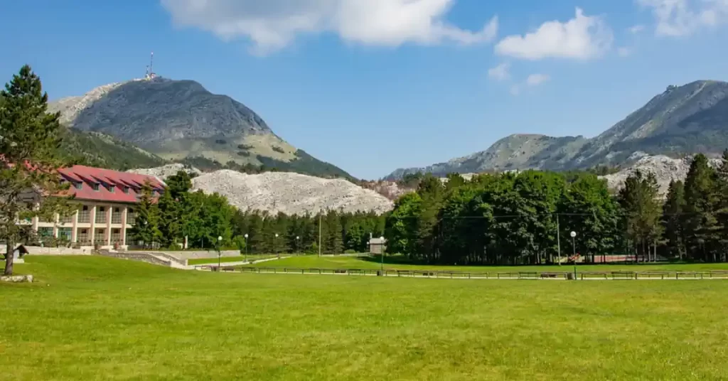 Lovcen National Park Ivanova Korita Green landscape