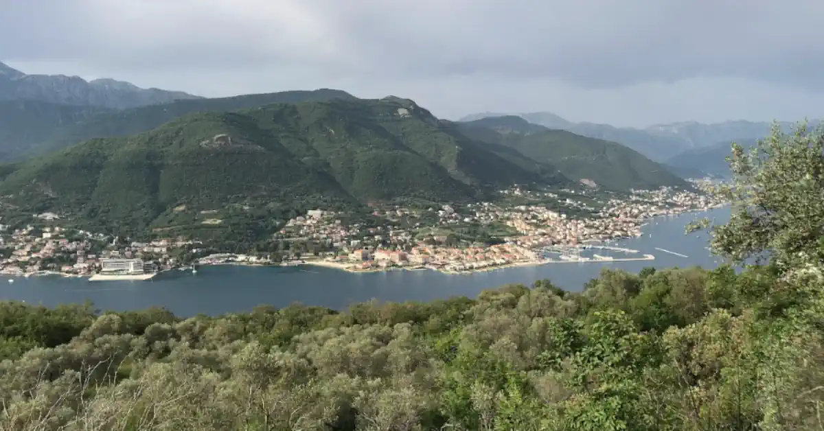 Lustica Peninsula view of Portonovi