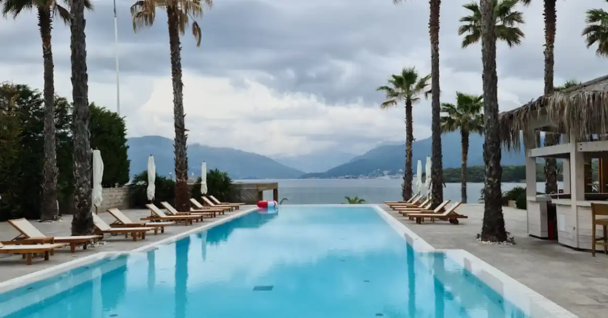 Nikki Beach Montenegro swimming pool