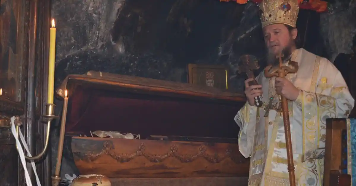 Ostrog Monastery relics Saint Basil