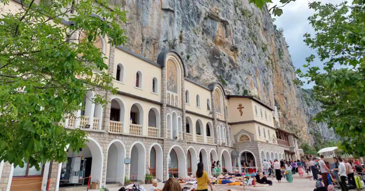 Ostrog Monastery upper sleeping hall