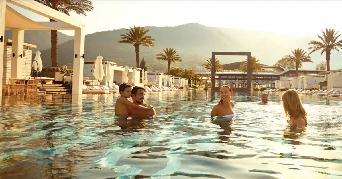 Regent Porto Montenegro outdoor pool