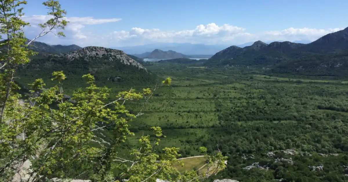 Skadar Lake valley