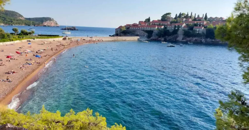 Sveti Stefan Beach