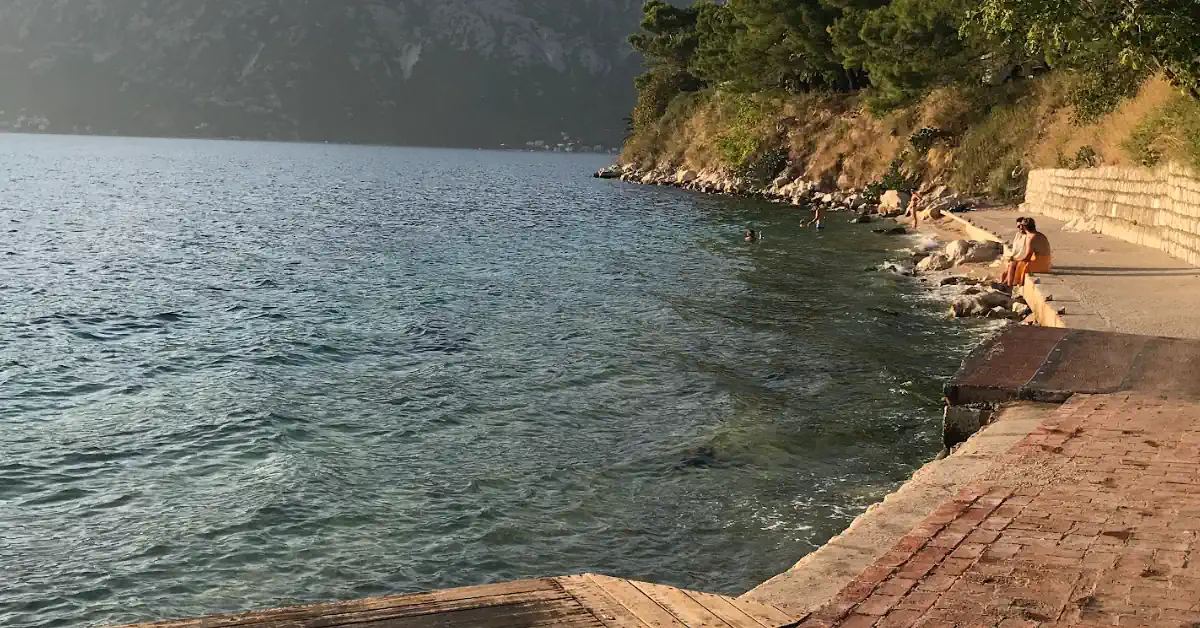 Perast Beach 2