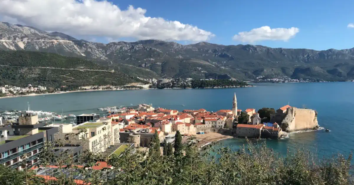 Views from Fort Mogren Budva