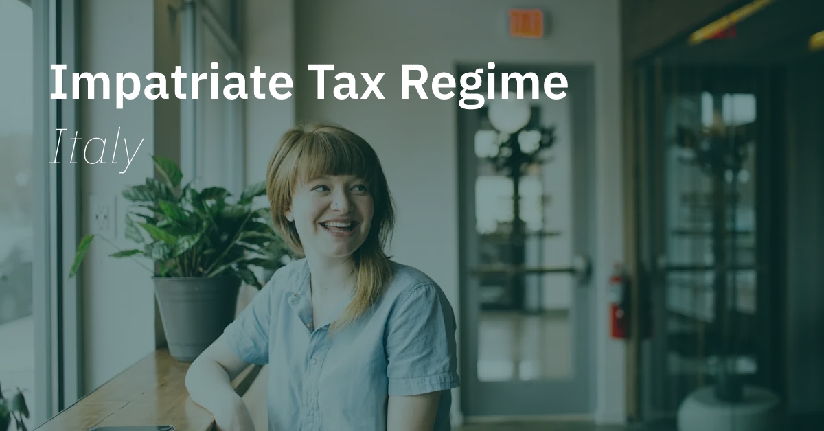 Italy Impatriate Tax Regime
