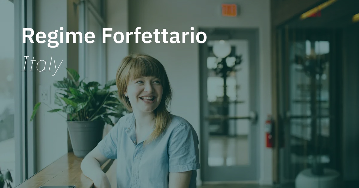 Italy's Regime Forfettario Simplified Tax Regime for Sole Traders